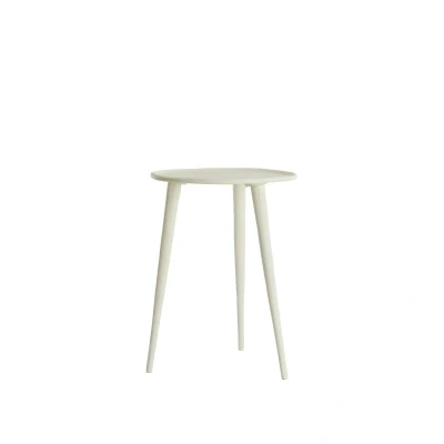 Afbeelding van Light&amp;living Bijzettafel Ø36x47 cm BABINA crème