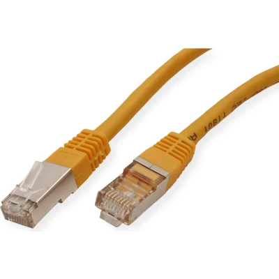 Afbeelding van VALUE Patchkabel Cat.6 (Class E) S/FTP (PiMF), geel, 7 m