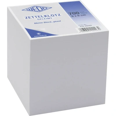 Afbeelding van WEDO Memoblok Wit 27026520 700 vellen
