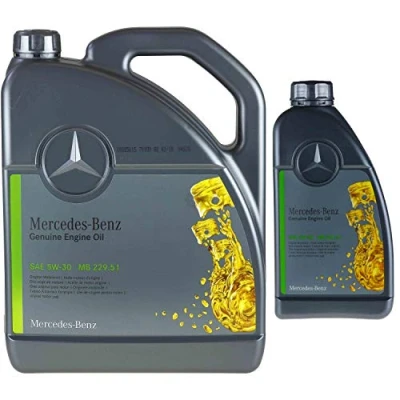 Afbeelding van Mercedes Benz Originele motorolie 5W30, 229.51, 6 liter