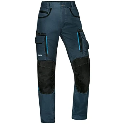 Afbeelding van Uvex Tune up Lange werkbroek voor dames, cargobroek met kniezakken, Blauw