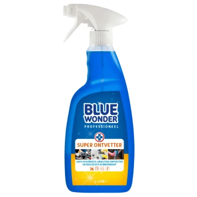 Afbeelding van Blue Wonder Professioneel Superontvetter Spray Schoonmaakmiddelen 1 l
