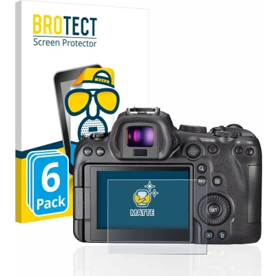 Afbeelding van BROTECT Screenprotector voor Canon EOS R6 Folie Beschermfolie matte (6 Stuks)