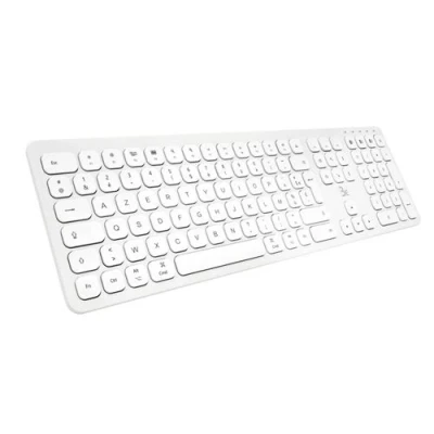 Image de Clavier BlueElement KB BT MAC W Sans Fil Bluetooth Universel AZERTY Blanc