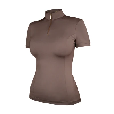 Image de Equestrian Stockholm Champagne UV Protection Top Short Sleeve