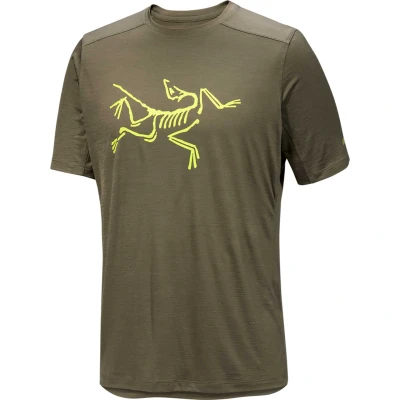 Afbeelding van Arc&#039;teryx Ionia Logo Shirt Heren Tatsu Ray M Groen Outdoor