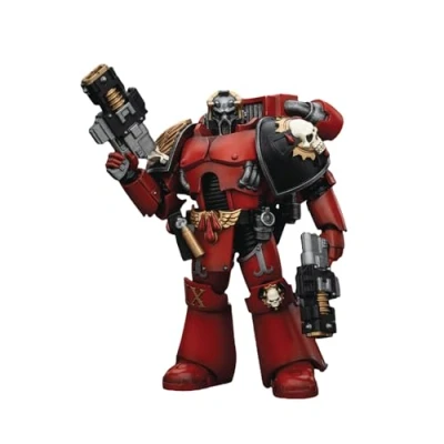 Afbeelding van Joy Toy (CN) Warhammer The Horus Heresy Action Figure 1/18 Blood Angels Angel&#039;s Tears Squad Arch Erelim met Volkite Serpentas 12 cm Figuur