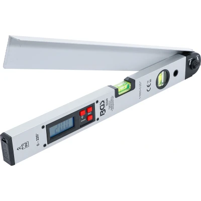 Afbeelding van BGS Digitale LCD hoekmeter digitaal met waterpas 450 mm