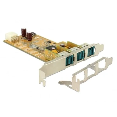 Afbeelding van Delock 89656 PCI Express &gt; 3 x 12 V, Controlekaart