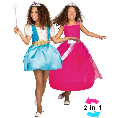 Afbeelding van Kostuums voor Kinderen My Other Me 2in1 Prinses (2 Onderdelen) Maat 7 9 Jaar
