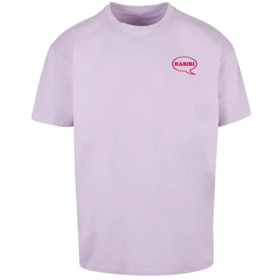 Afbeelding van Merchcode Mrkebab Heavy Tshirt print, Heren, Maat: XL, Lilac