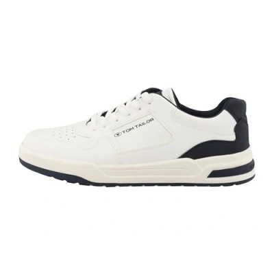 Afbeelding van TOM TAILOR 9580010002 Sneakers voor heren, Wit, 43 EU