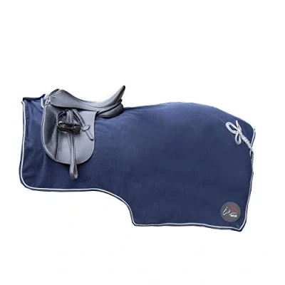 Afbeelding van HKM Uitrijdeken Donkerblauw 145/195