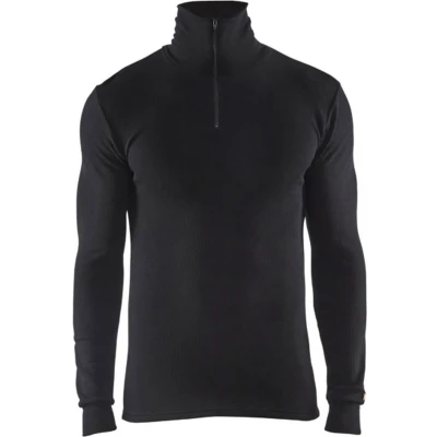 Afbeelding van Blaklader Onderhemd met rolkraag en rits WARM 4891 1705 Zwart 4XL
