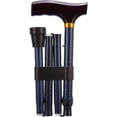 Afbeelding van Opvouwbare wandelstok Blue Ice Lang 84 94 cm