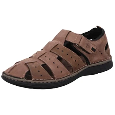 Afbeelding van Rohde Outdoorsandalen, Heren, Maat: 45, Camel Nubukleer