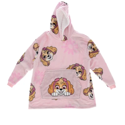 Afbeelding van Paw Patrol Hoodie Deken Skye 8720828388914