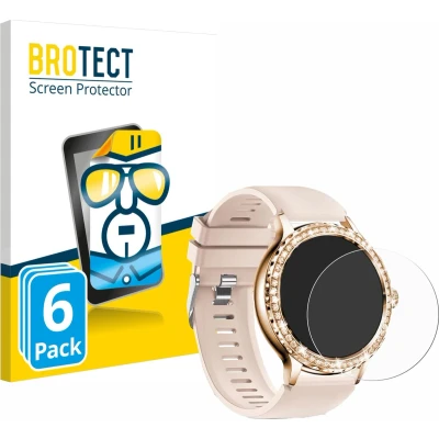 Afbeelding van BROTECT Schermbeschermer Schermbeschermfolie Helder Transparant, Smartwatch beschermfolie, Transparant