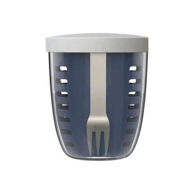 Afbeelding van Fruitpot Veggiepot Nordic Denim Mepal ellipse 600ml Bpa vrij