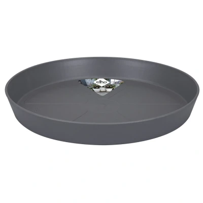 Afbeelding van Elho Loft Urban Rond Schotel Grijs Plantenschotel ø17x2 cm