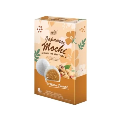 Afbeelding van Yuki &amp; Love Mochi rijstcake Pinda smaak 128 g