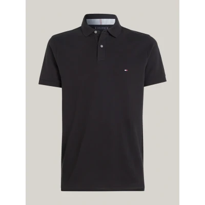 Afbeelding van Tommy Hilfiger Regular Poloshirt, Heren, Maat: 3XL, Black
