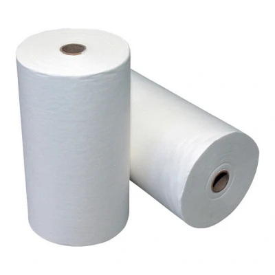 Afbeelding van Euro Products Handdoekrol Nonwoven Wit 23 cm 6 x 40 meter