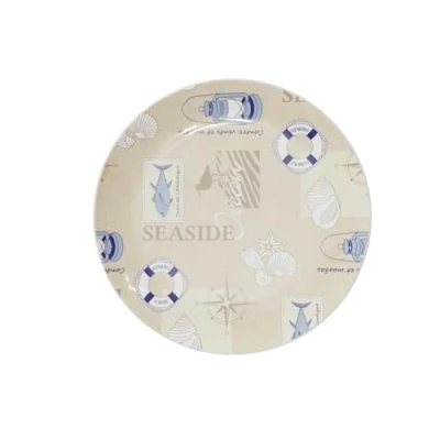 Afbeelding van Eetbord Versa Seaside Polyethyleen RPET Ø 25 cm