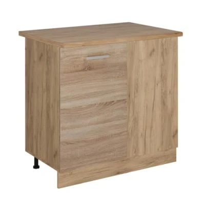 Afbeelding van Vicco Hoekkast R Line, Sonoma/Krachtige Eik goud, 86 cm , WB