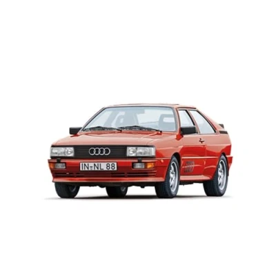 Afbeelding van 1:24 Italeri 3671 Audi Quattro Rood Auto Plastic Modelbouwpakket