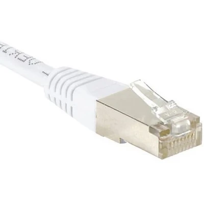 Image de Cordon RJ45 Budget catégorie 6 F/UTP blanc 2 m