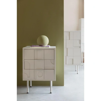 Afbeelding van Beau bijzettafel/nachtkastje beige