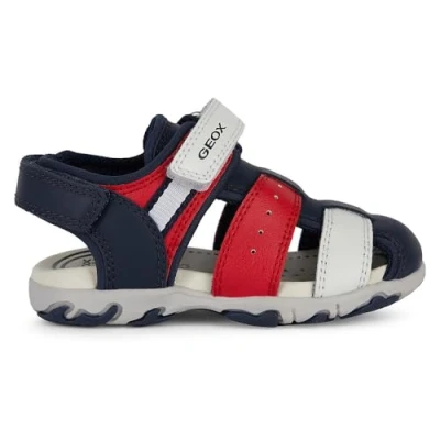 Afbeelding van Geox B Flaffee Boy sandalen, kindersandalen, Navy Blauw