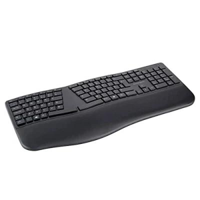 Afbeelding van Kensington Pro Fit® Ergonomische Draadloos Toetsenbord Inclusief Batterijen Qwerty US Layout Zwart