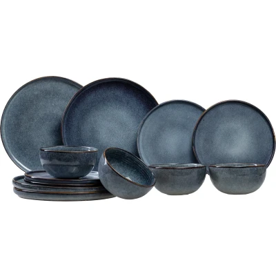 Afbeelding van Cookinglife Serviesset Duna Blue 12 Delig