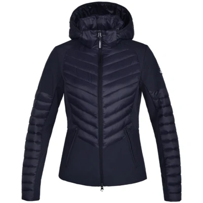 Afbeelding van Kingsland Classic jas gewatteerd dames blauw maat:m