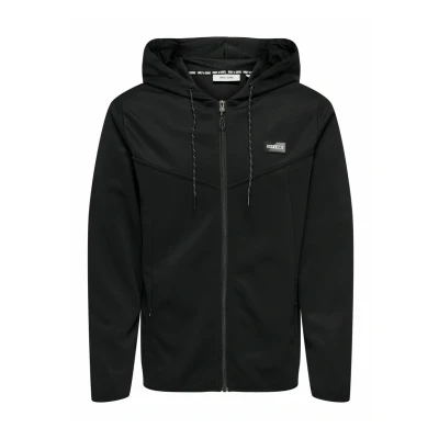 Afbeelding van ONLY &amp; SONS ONSLIAM REG HOODIE TRACKSUIT NOOS Heren Vest Maat S