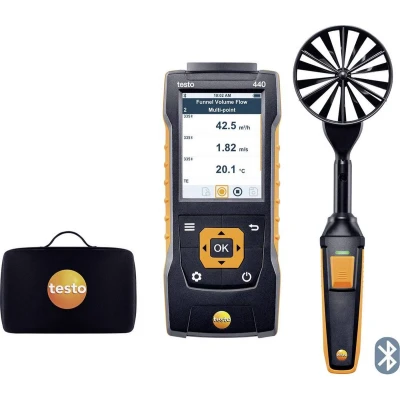 Afbeelding van testo 440 Set 100 mm Windmeter