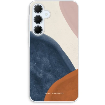 Afbeelding van Case Company® hoesje geschikt voor Samsung Galaxy A35 Geo #1 Soft Cover Telefoonhoesje Bescherming aan alle Kanten en Schermrand