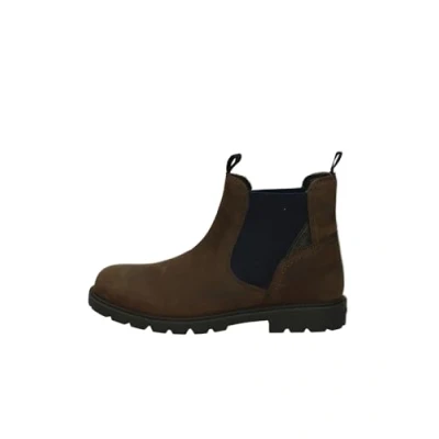 Afbeelding van Geox J Shaylax Boy, enkelboot voor jongens, Bruin Navy