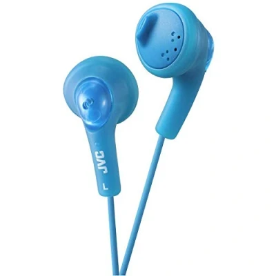 Afbeelding van JVC Gumy hoofdtelefoon, bekabeld, compatibel met iPod, iPhone, Samsung blauw