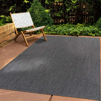 Afbeelding van Buitenkleed Aurora Antraciet 67x180 Cm