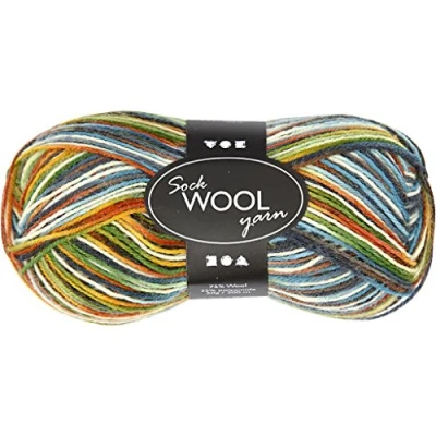 Afbeelding van Creotime Sokkengaren L: 200m Multicolor Harmonie 50gr