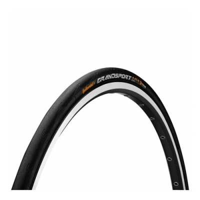 Image de Pneu route 700 x 25 continental grand sport race noir 270g 180tpi ts (25 622)