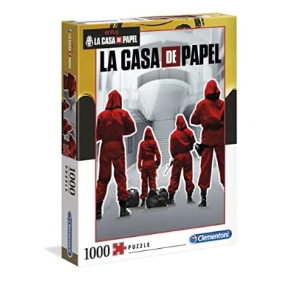 Afbeelding van Clementoni Legpuzzel La Casa de Papel 1000 stukjes, puzzel volwassenen