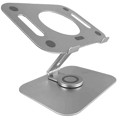 Afbeelding van Unilux ERGO TOP laptophouder, Notebookstandaard, Zilver