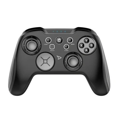 Image de Steelplay Manette de jeu sans fil noir pour PC, Nintendo Switch, Android