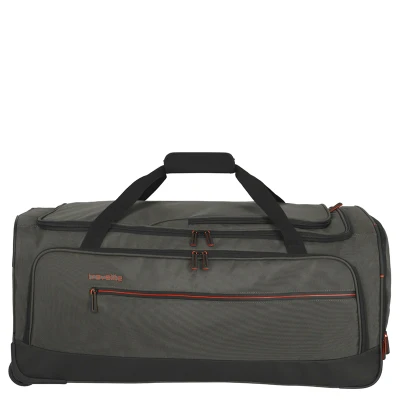 Afbeelding van Travelite Crosslite 5.0 Wheeled Duffle L dark olive Reistas