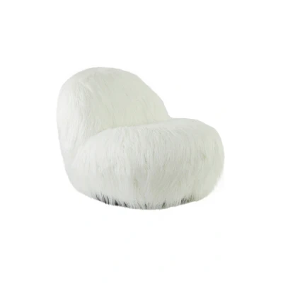 Afbeelding van Gumaca fauteuil furry wit