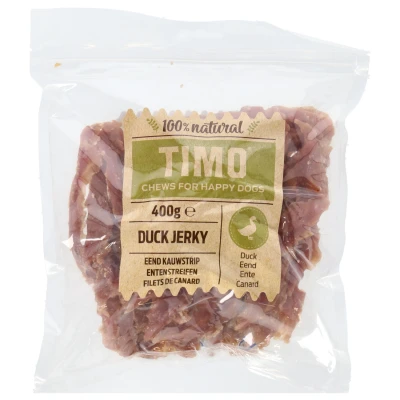 Afbeelding van Timo Eend Kauwstrip Hondensnacks 400 g
